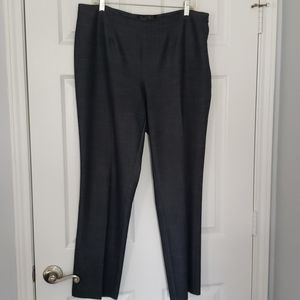 Blue heathered dress pants